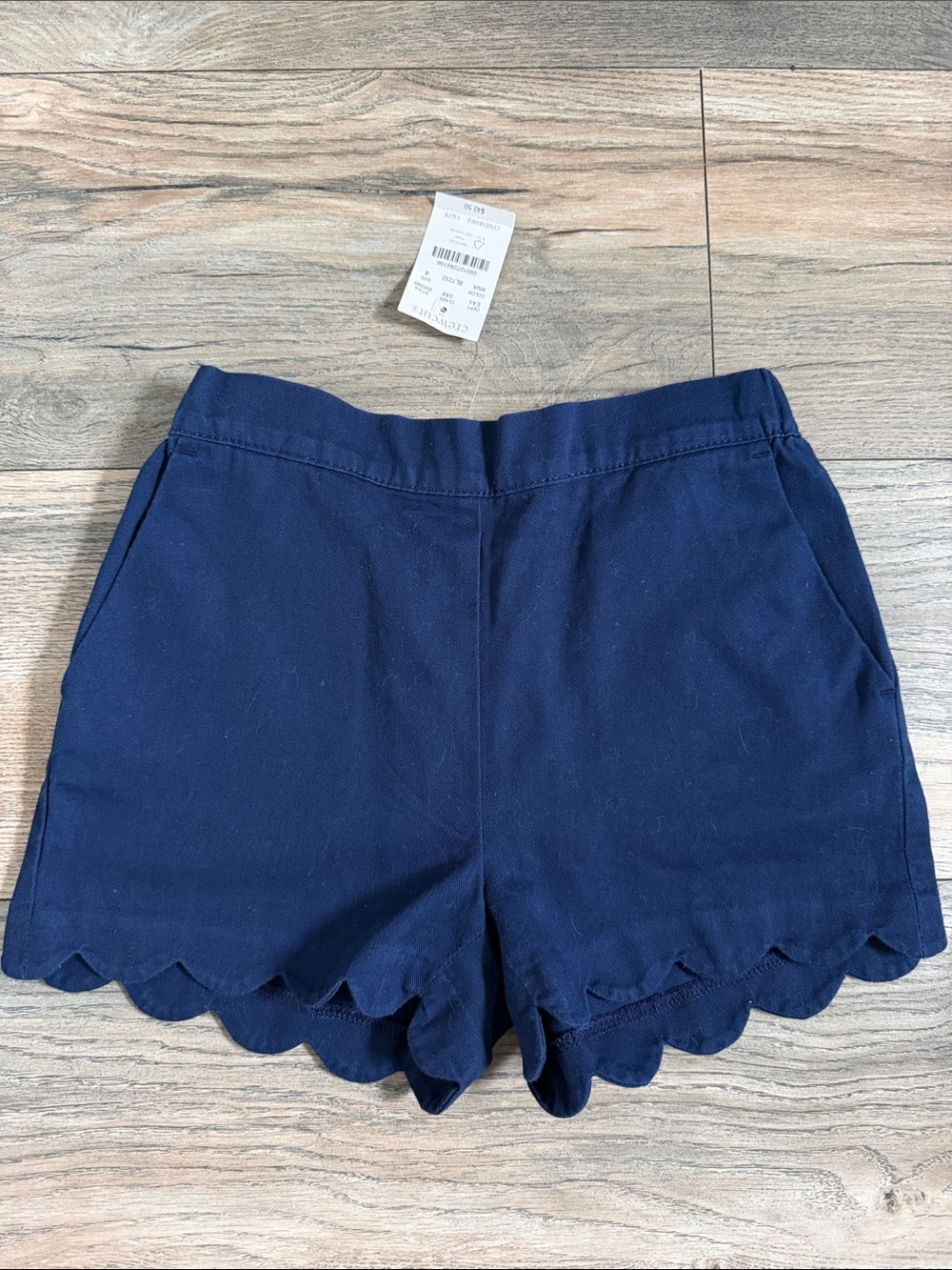 New Crewcuts Scallop Hem Shorts